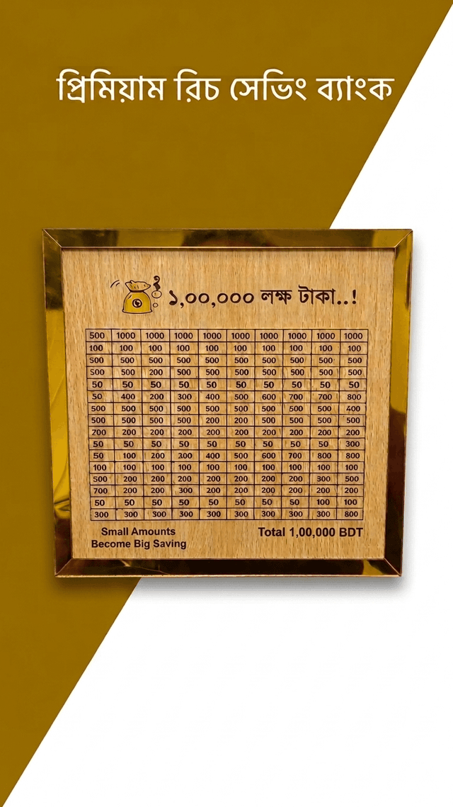 প্রিমিয়াম রিচ সেভিং ব্যাংক ( ১ লক্ষ টাকা )