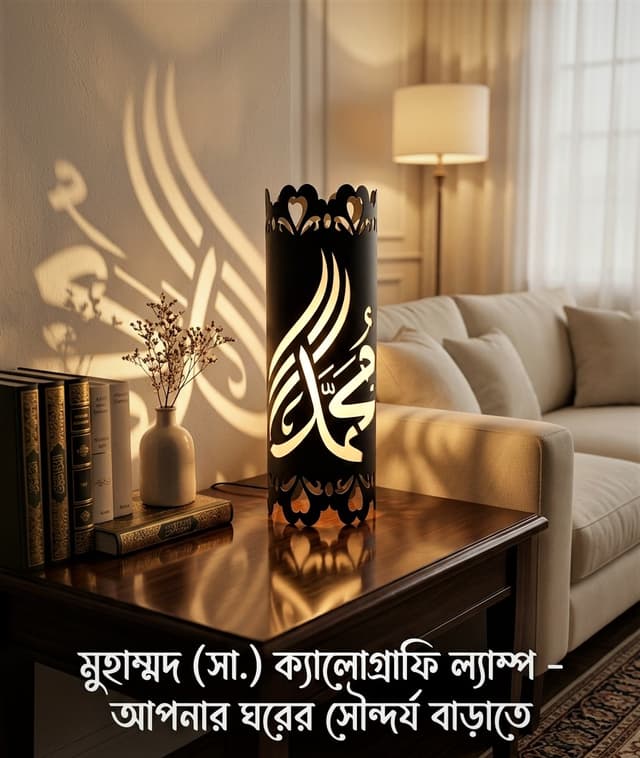 মেটাল ক্যালগ্রাফি ল্যাম্প